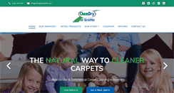 Desktop Screenshot of chemdryofseattle.com